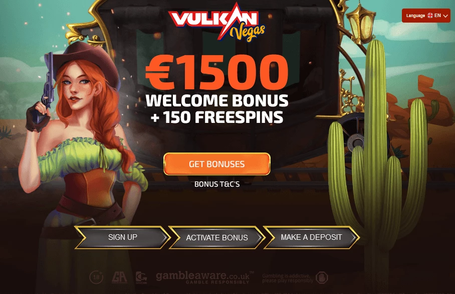 Приветственный бонус казино Vulkan Vegas