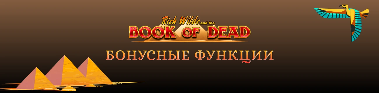 Book of dead Бонусные функции